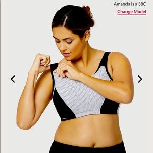 {Glamorise} SPORT Elite Performance adjustable bra